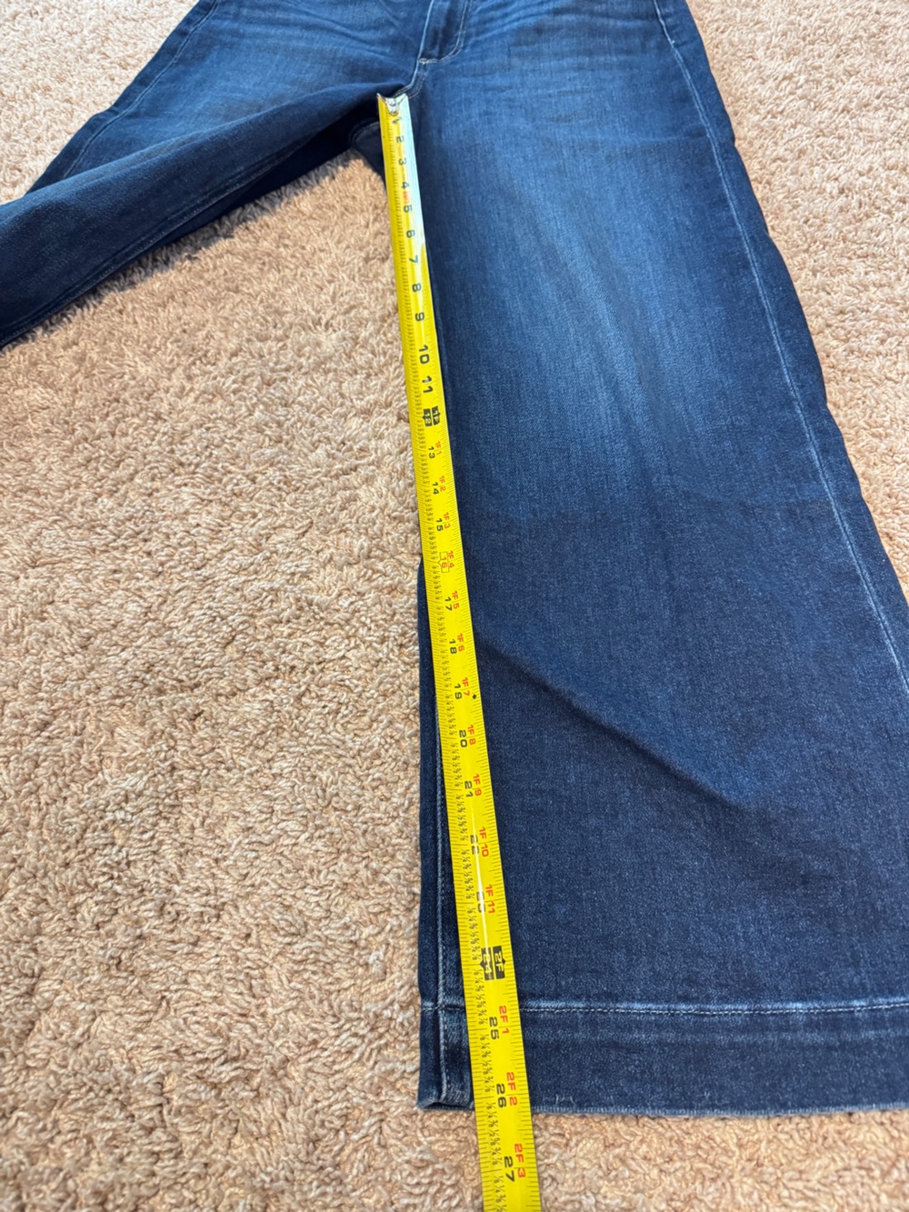 PAIGE Anessa High-Rise Wide-Leg Jeans Size 28 - Picture 11 of 16